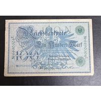 100 марок 1908 зеленая печать