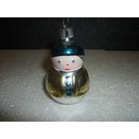 Старая Ёлочная игрушка . Амальгама. СССР.