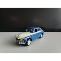 Модель автомобиля ГАЗ-М20 Победа (Автолегенды СССР лучшее N1)