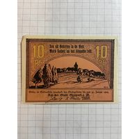 10 пфеннингов (нотгельды) г. Германия.