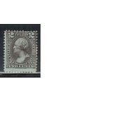 США-1875(Скотт. RВ12) , гаш.  , REVENUE, Служебные марки, Proprietary, Президенты(1)