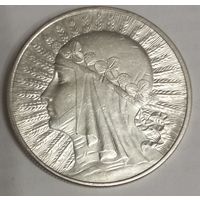 10 Злотых 1932 года!!! Штемпельный блеск!!!