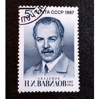 Марка СССР 1987 год Н.И.Вавилов