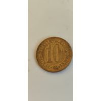 Югославия 10 пара 1965