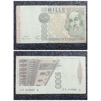 1000 лир Италия 1982 г.