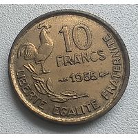 Франция 10 Франков, 1955  6-11-5