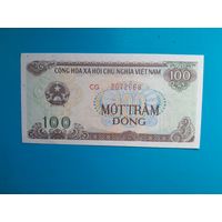 100 донг 1991 года. Вьетнам. UNC.