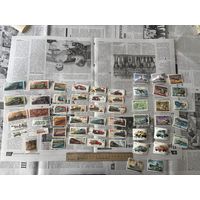 Коллекция марок порядка 70 штук