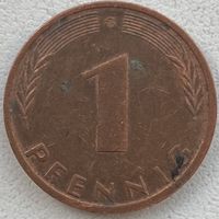 Германия 1 пфенниг 1975 г. G