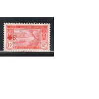 Кот-Дивуар-1915,(Мих.58)  * , Французские колонии, Стандарт,Надп.Красный Крест(одиночка)(2)