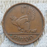 Ирландия 1 пени 1943 года. II Мировая война. Предложи свою цену или обмен!