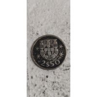 Португалия 2.50 эскудос 1973