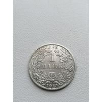 Монета 1 марка 1910 год, торги с Рубля