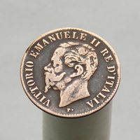 Италия 2 чентезимо  1867