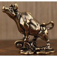 Статуэтка миниатюра Бык Бронза