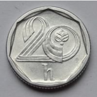 Чехия, 20 геллеров 1995 г.