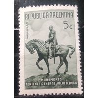 АРГЕНТИНА\192с\ Памятник Генерал Хулио Рока 1941 Конь Лошадь
