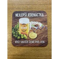 Подставка под пиво Zubr /Чехия/ No 2