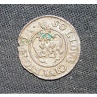 Солид Кристины Августа 1640 г. Рига Интересный вариант с точками