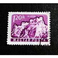 Марка Венгрия 1961 год Замки и дворцы