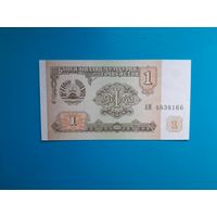 1 рубль 1994 года. Таджикистан. UNC. Распродажа