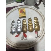 Советская классическая блесна "Волна" на выбор