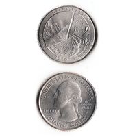 25 центов США 2010 Национальный парк Гранд-Каньон (Аризона) P