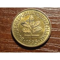 Германия 5 пфеннигов 1995 D