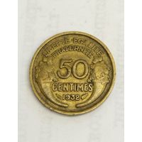 Франция 50 сантим 1932