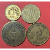 Перу 4 монеты