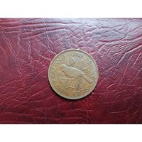 1 пенни Новая Зеландия 1958 г.