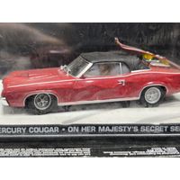 Коллекционная модель Mercury Cougar XR7 (Джеймс Бонд: На секретной службе Её Величества, Universal Hobbies, 1:43). С 1 рубля! Без мин. цены!
