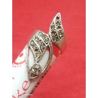 Кольцо-пестень, Серебро 925,Красивое!!!