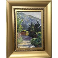 Ковалёв А.Ф.Картон,масло.1970г. Белорусская живопись.