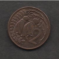 Новая Зеландия 2 цента 1982