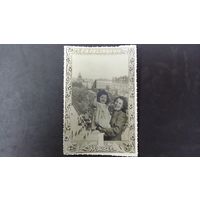Открытое письмо 1954 год С праздником 1 мая Ленфотохудожник