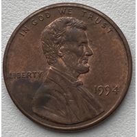 США 1 цент 1994 г.
