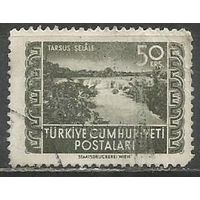 Турция. Водопад в Тартусе. 1952г. Mi#1328.