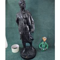 Красноармеец Солдат Снайпер Партизан Большая Фигура 8кг Касли Зоя Космодемьянская 50см телогрейка 1980год СССР