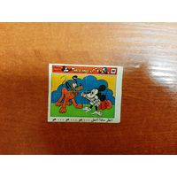 Вкладыш MOMO комиксы Дональд и Мики Маус Момо Walt Disney. Состояние good. РЕДКИЙ
