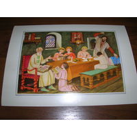 Живопись Москва 18 Семенов 1978 год Школа Большой формат Чистая