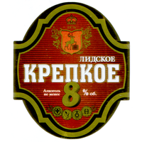 Этикетка пива Крепкое Лидский ПЗ Т740
