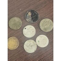 Монеты серебро