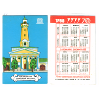 Календарь Кострома пожарная каланча 1988