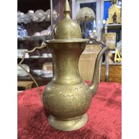 Старинный латунный чайник, Европа, много лотов с рубля