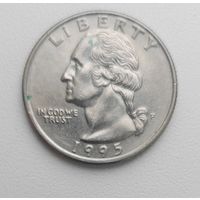 США 1/4 доллара (25 центов) 1995 "P"_ KM# 164a