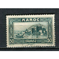 Французский протекторат  - Марокко - 1933 - Архитектура 50С - [Mi.104] - 1 марка. Гашеная.  (Лот 61HA)-T4P46