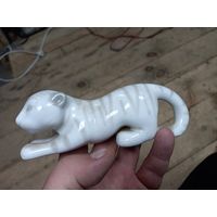 Статуэтка Белый тигрёнок Полонка 70-е