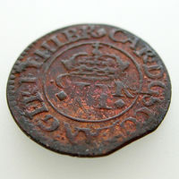 Тернер 1632-1639, Карл I, Шотландия. Красивое состояние, редкое для этого типа монет