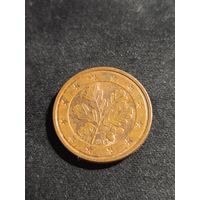 Германия 2 евроцента 2016 F